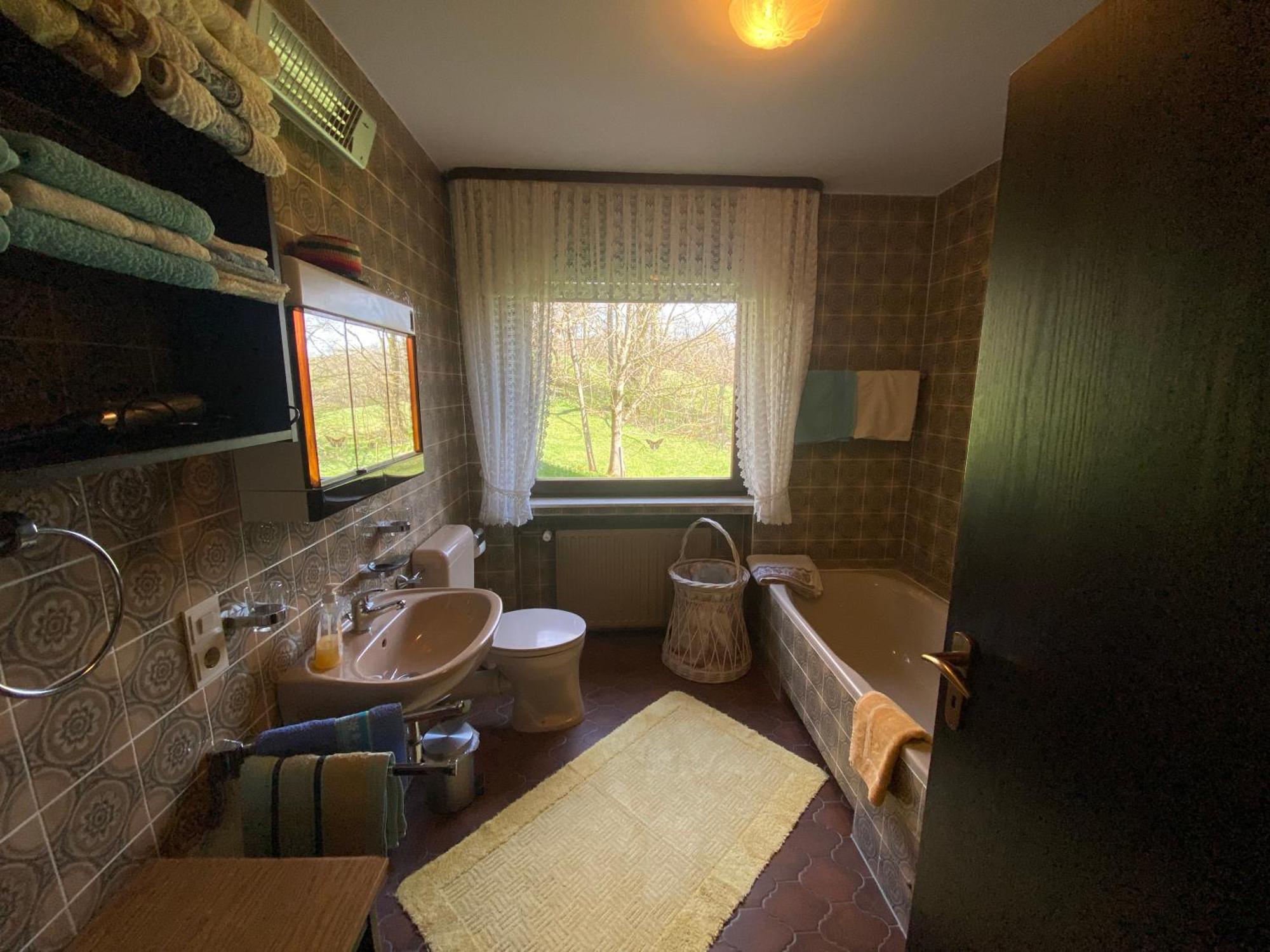 Ferienwohnung Rhoenpanorama Gersfeld Esterno foto
